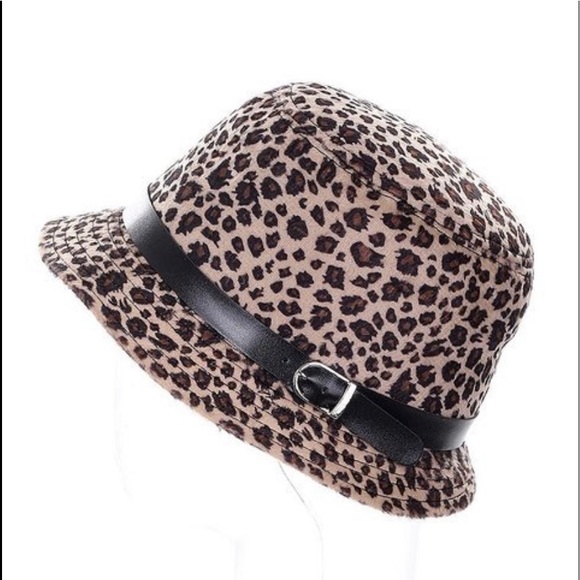 Leopard Cheetah Animal Print Bucket Hat Trending - Picture 6 of 8